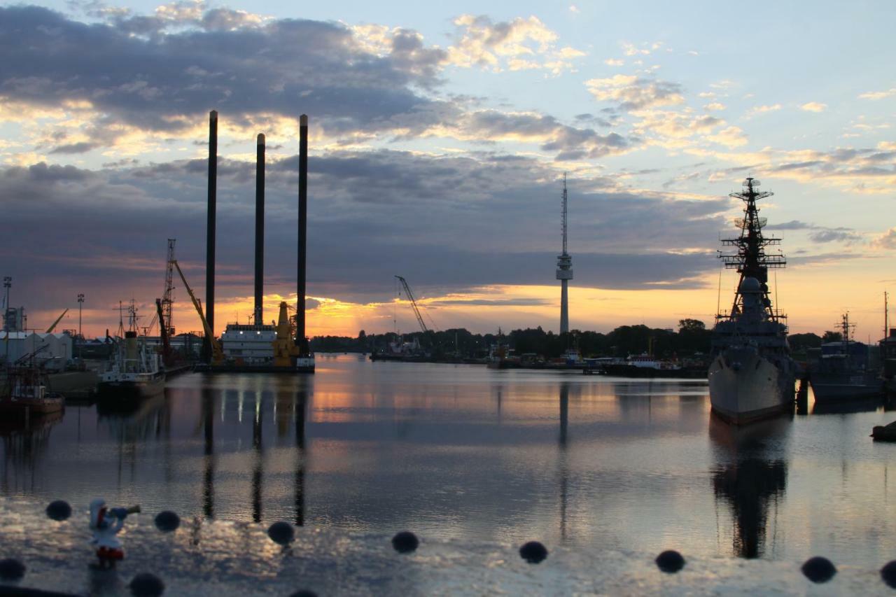 Kapitaenswohnung Kaiser Wilhelm Bruecke Wilhelmshaven Exterior foto
